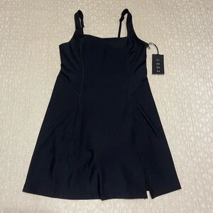 NWT Abercrombie YPB sculptLUX Square Neck Athletic Dress